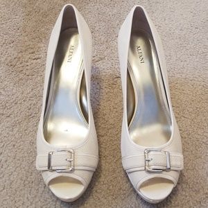 Alfani peep-toe heels